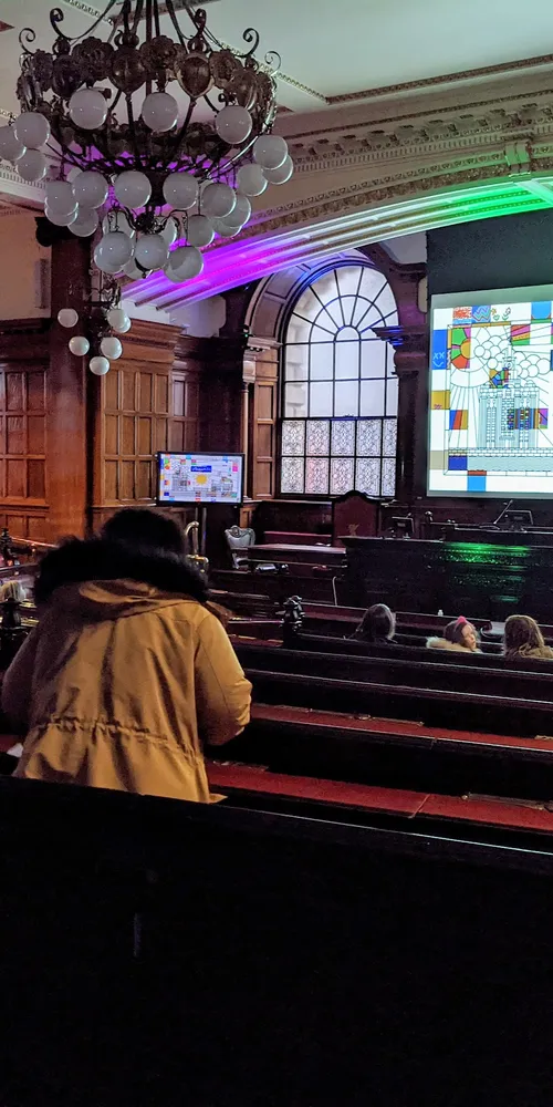 Paint the sky at liverpool town hall